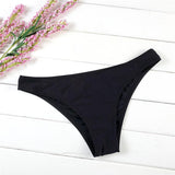 Cut Out High Neck Bikini Bathing Suit
