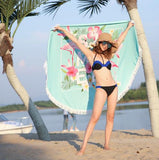 Flamingo Beach Blanket