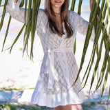 Summer Swimsuit Hollow Knit Beach Bikini Cover Up 2020