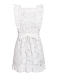 Water Soluble Embroidered Lace Dress